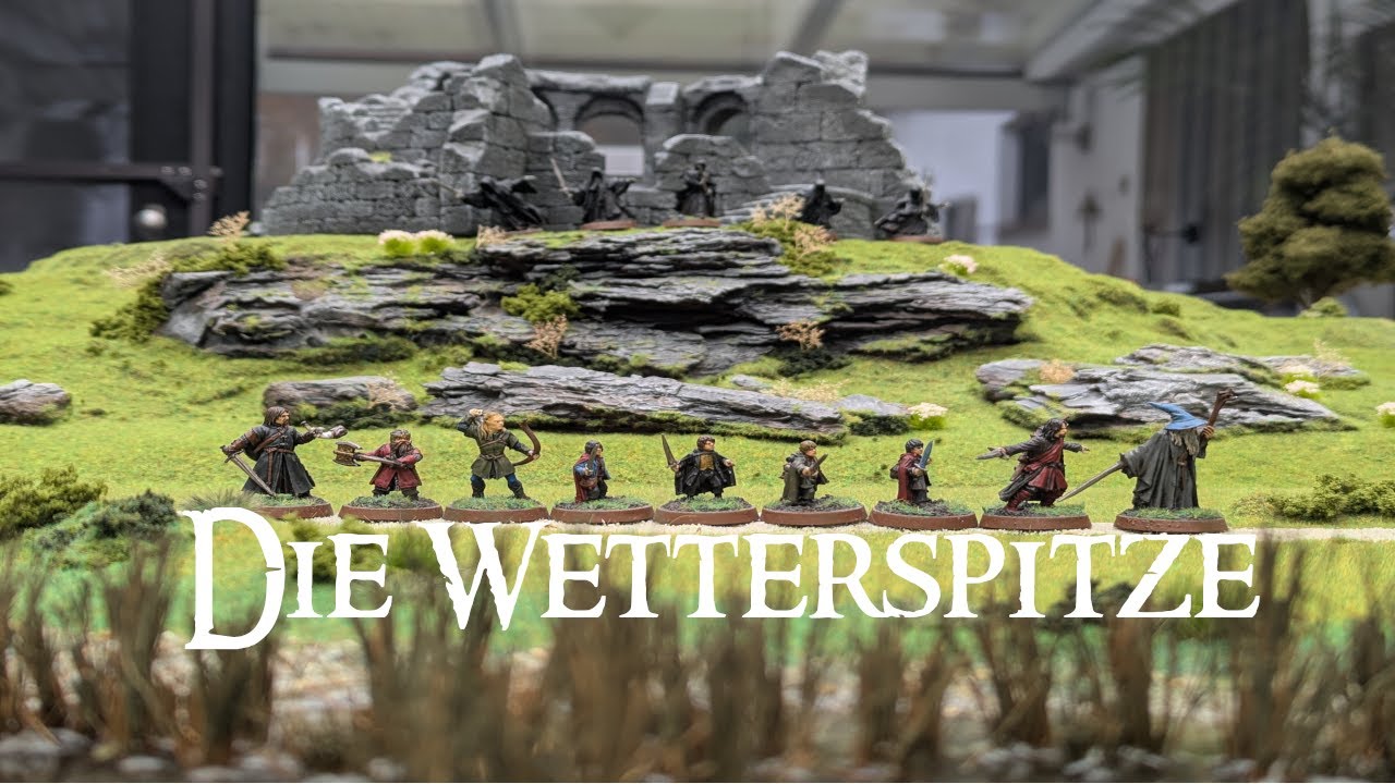 Herr der Ringe Tabletop Diorama – Ich baue die Wetterspitze & den Brandywein | 24 Jahre Nostalgie