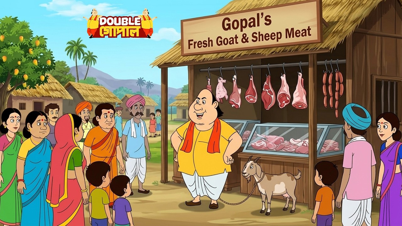 গোপাল ভাঁড় খুলল চিকেনের দোকান | Gopal Bhar New Episode