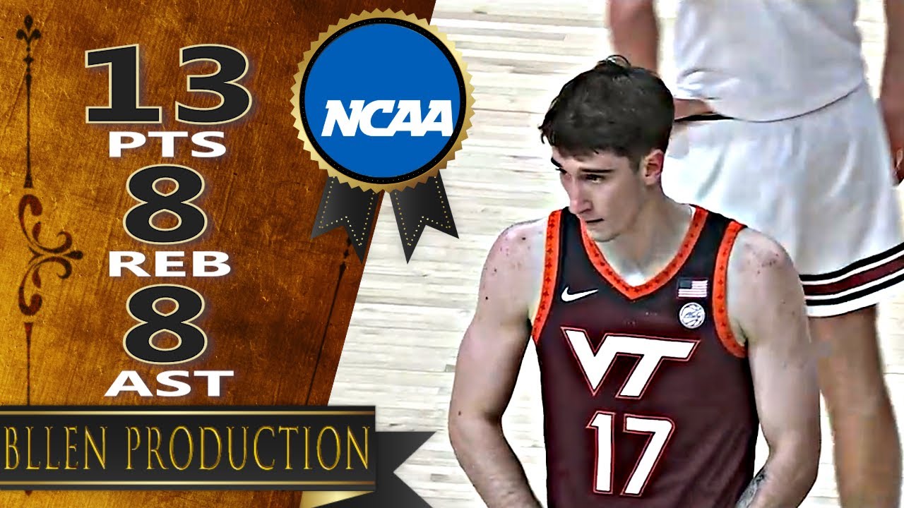 Neoklis Avdalas nears Triple-Double - 13 Pts Highlights｜Virginia Tech vs South Carolina｜2025.12.02