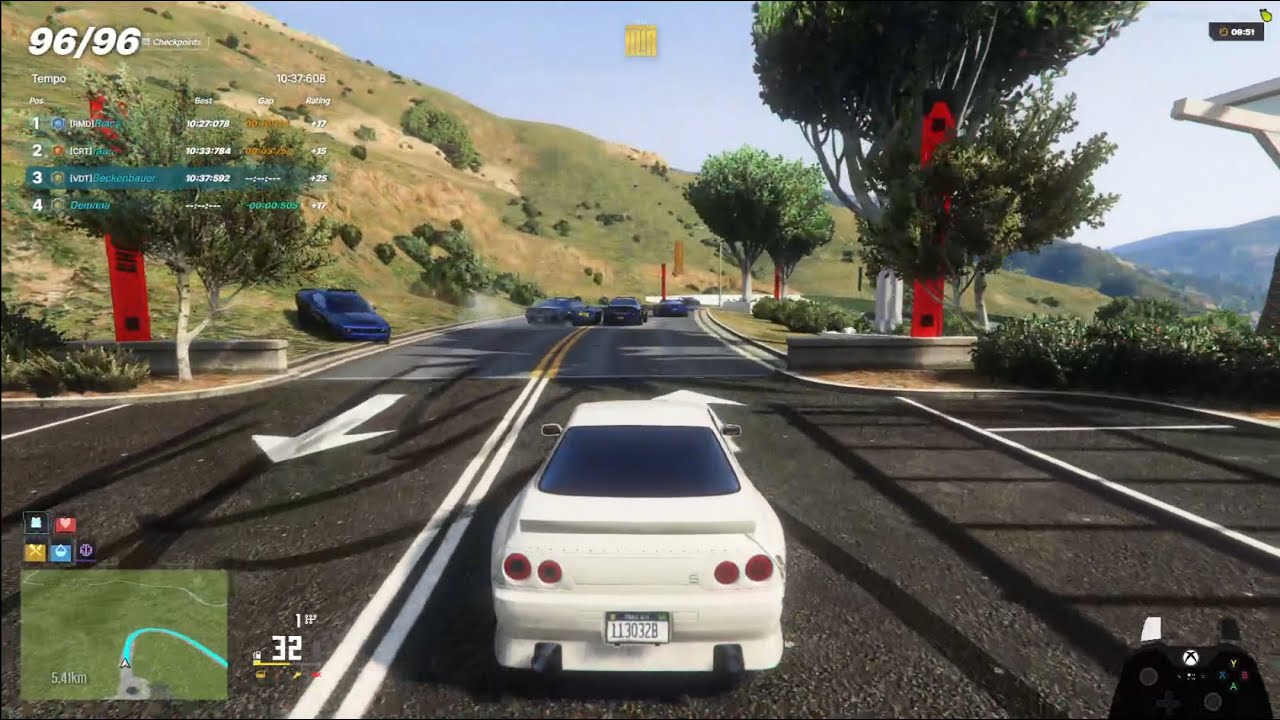 Fuga nos Speed depois da corrida no CDA (Com controle)