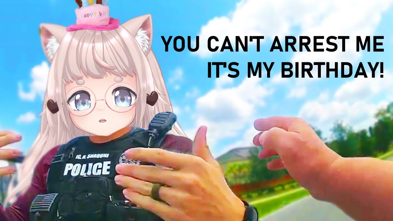 Cop Arrested & FIRED on my birthday? | Vtuber Fuwa Reacts to Daily Dose of Internet & UNUSUAL MEMES