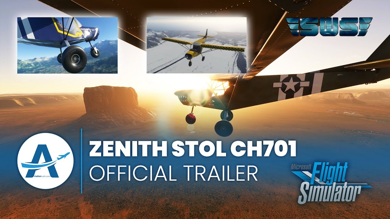 SimWorksStudios - Zenith STOL CH701 | Microsoft Flight Simulator [Official Trailer]