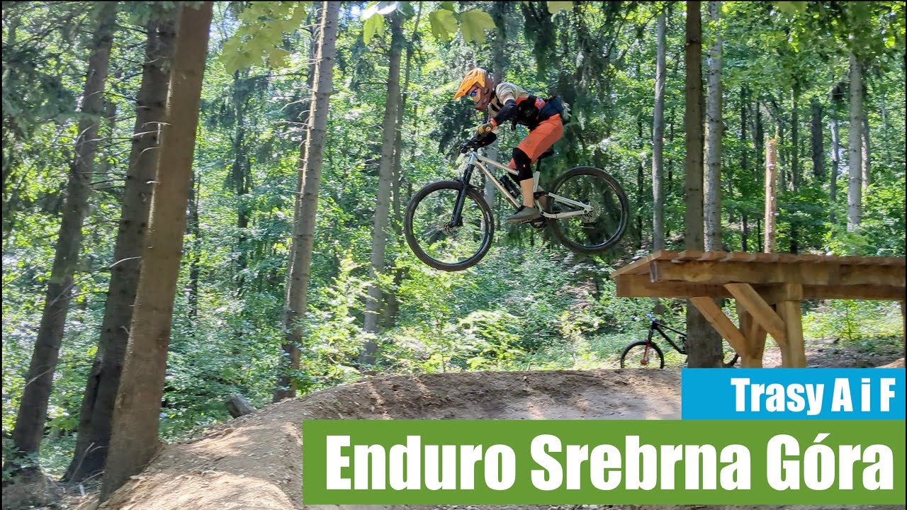 Trasy Enduro Srebrna Góra - trasy A i F | Miejscówki z KajoMTB