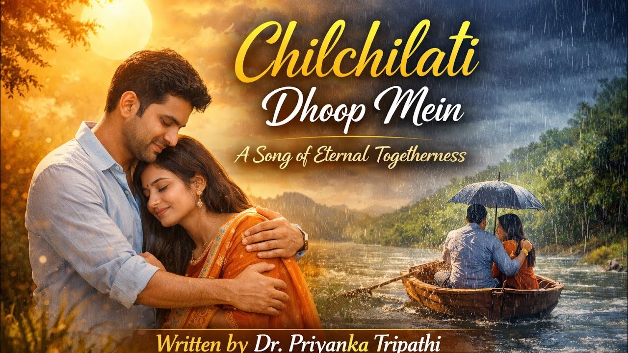 Chilchilati Dhoop Mein | Romantic Hindi Song |A Song of Eternal Togetherness | Dr Priyanka Tripathi 