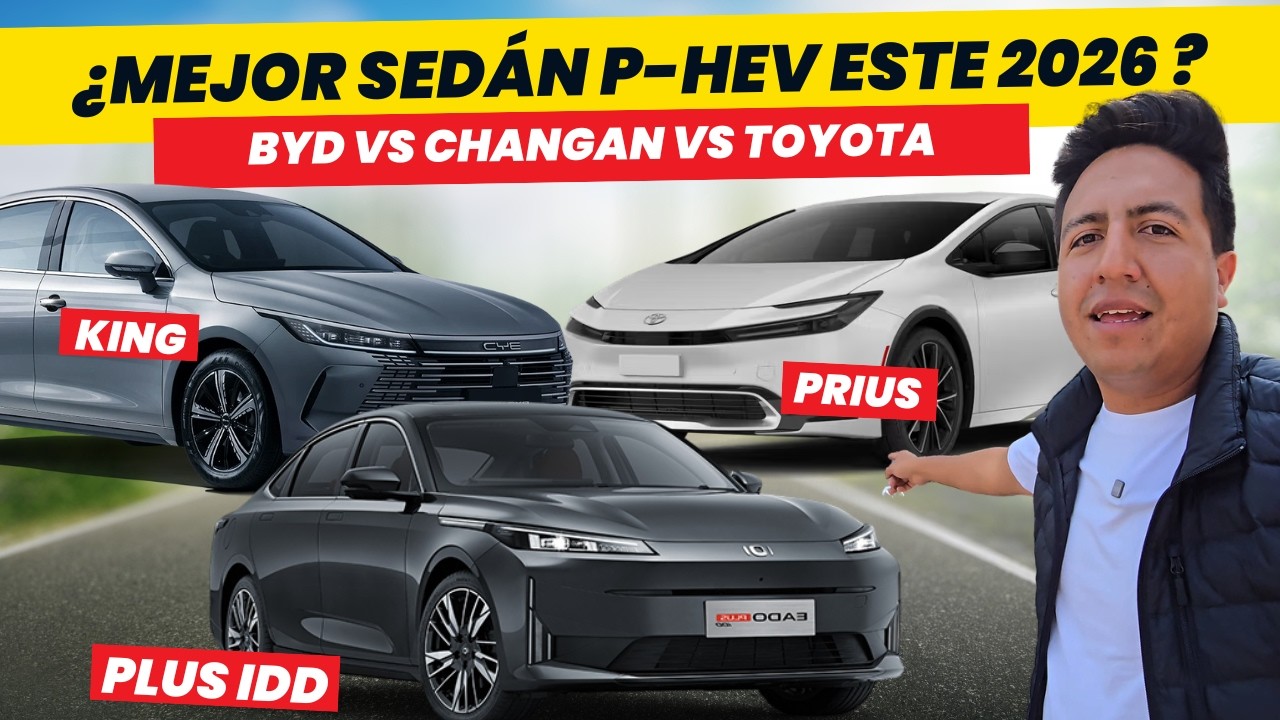¿El SEDÁN HÍBRIDO más BARATO de MÉXICO? BYD KING, TOYOTA PRIUS o CHANGAN EADO IDD - Financiamiento