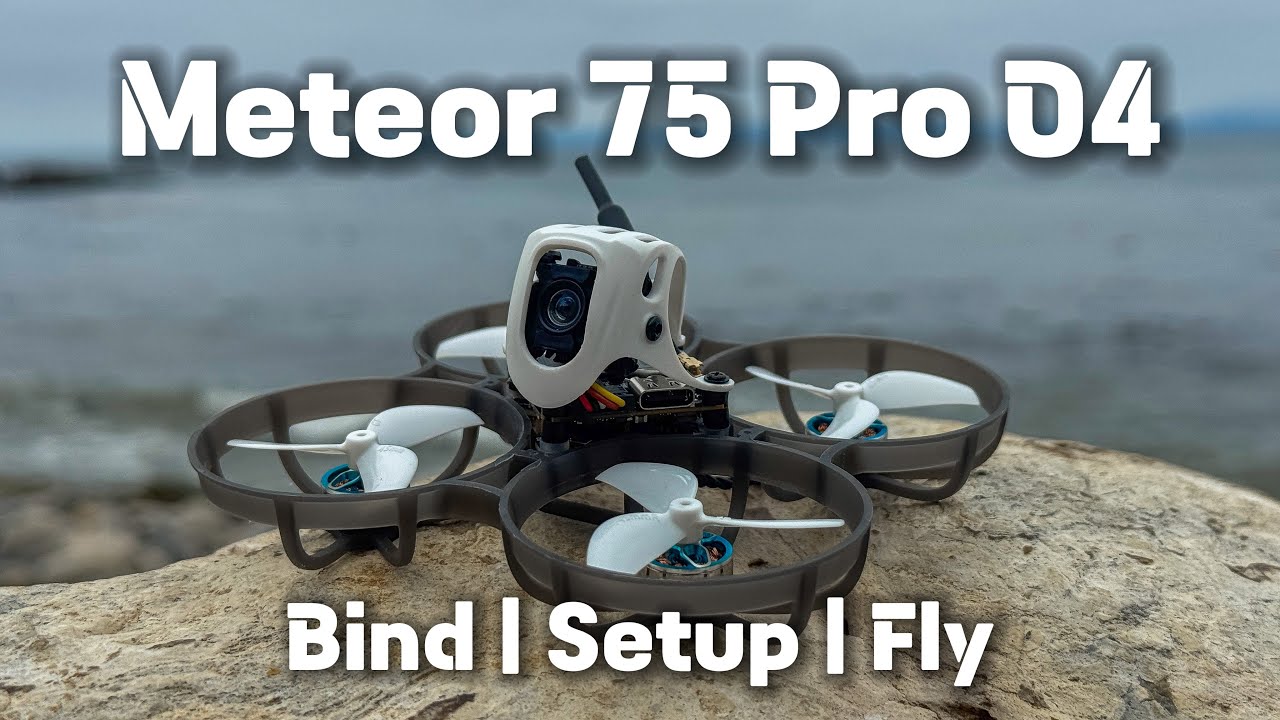 Smallest 4K FPV Drone |  Setup + Testing the BetaFPV Meteor75 Pro O4