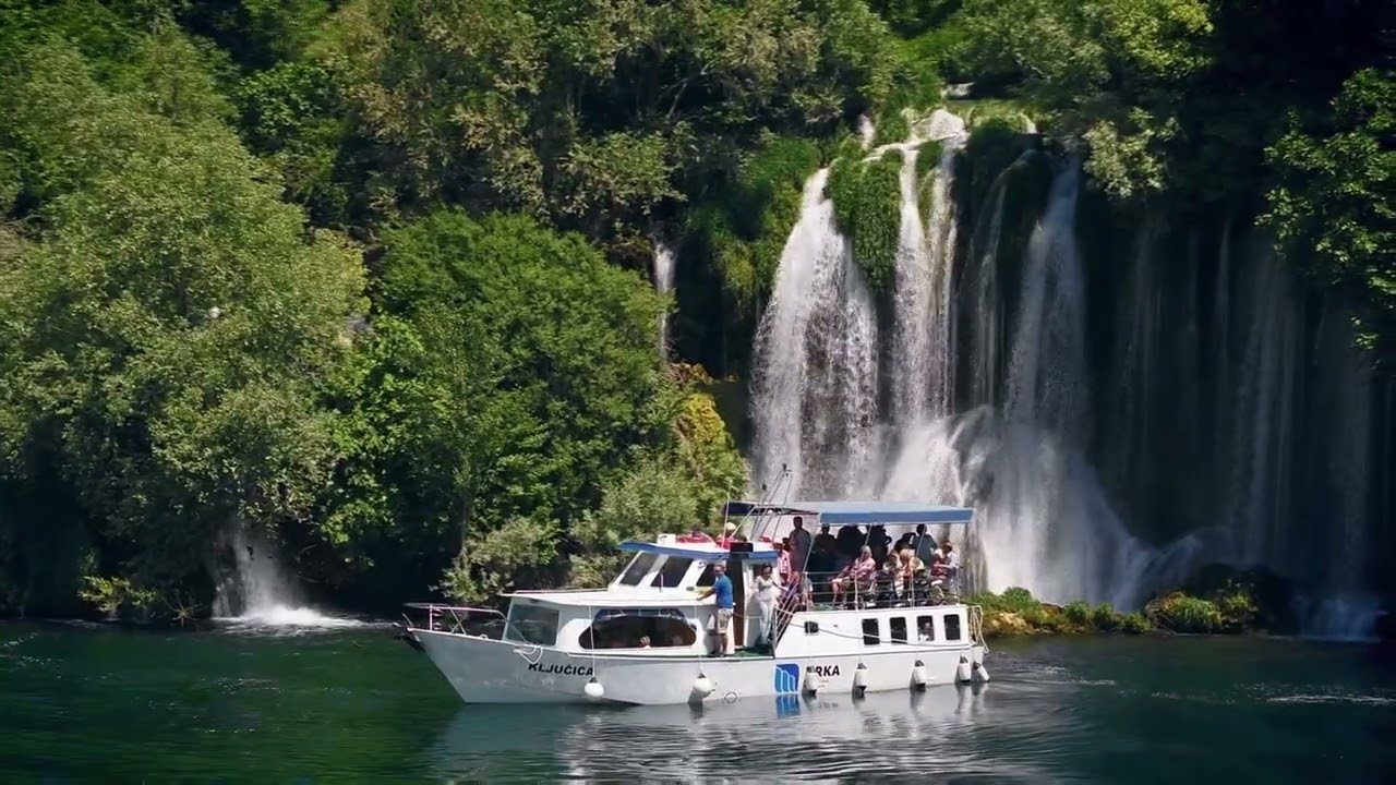 Flying through Krka @ Krka National Park