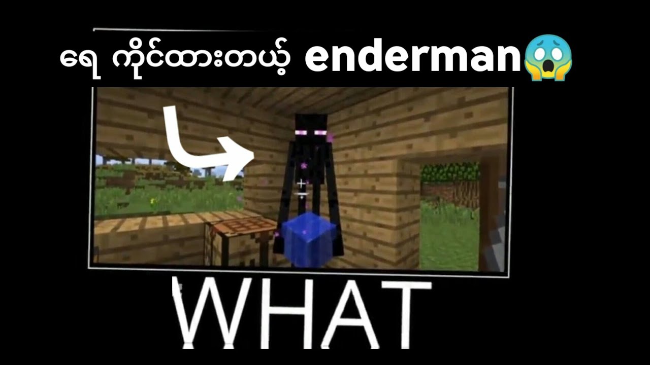 Minecraft memes က သအာကြီး ရည်လိုကောင်းတယ်။😂😂 minecraft funny myanmar။😂😂😱🙀