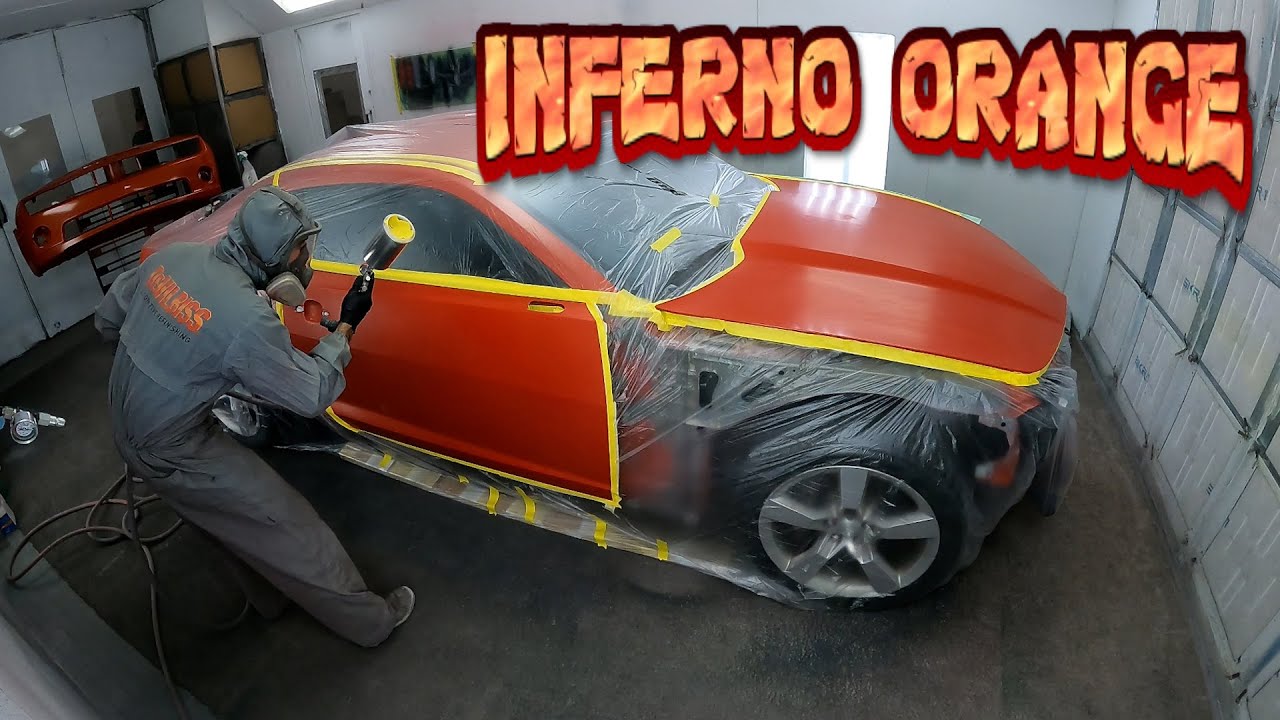 We Prep & Paint a Crashed Camaro SS | Collision Repair Tutorial