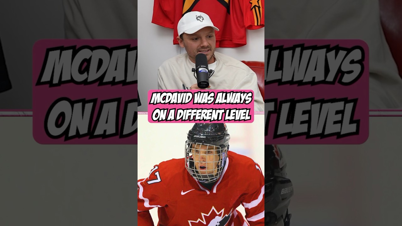 Sam Reinhart knew from the moment he saw McDavid at U18 that he was going to be special.