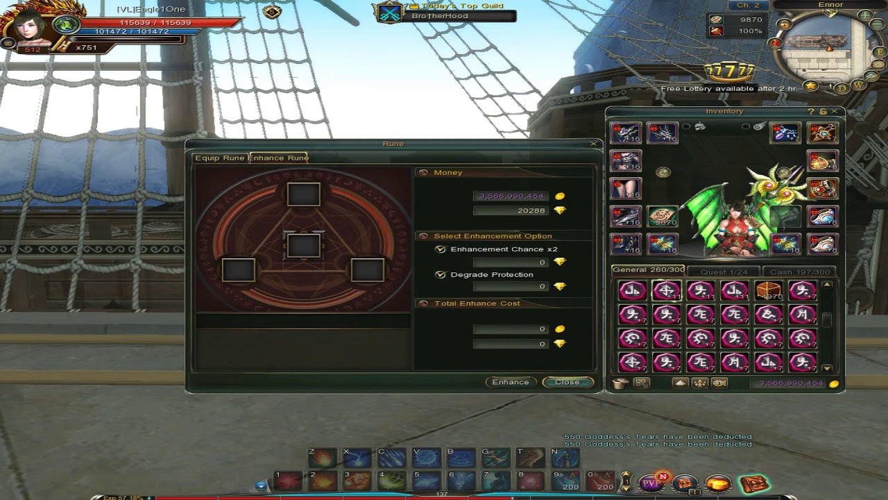 C9-Enhancing +12 Protection of War God Runes & Showing How to Increase your Luck