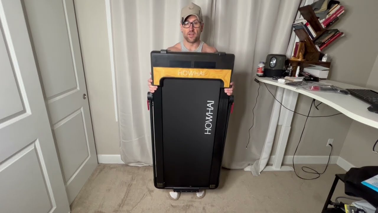An Under Desk Treadmill with 9% incline and up to 7.6 mph!