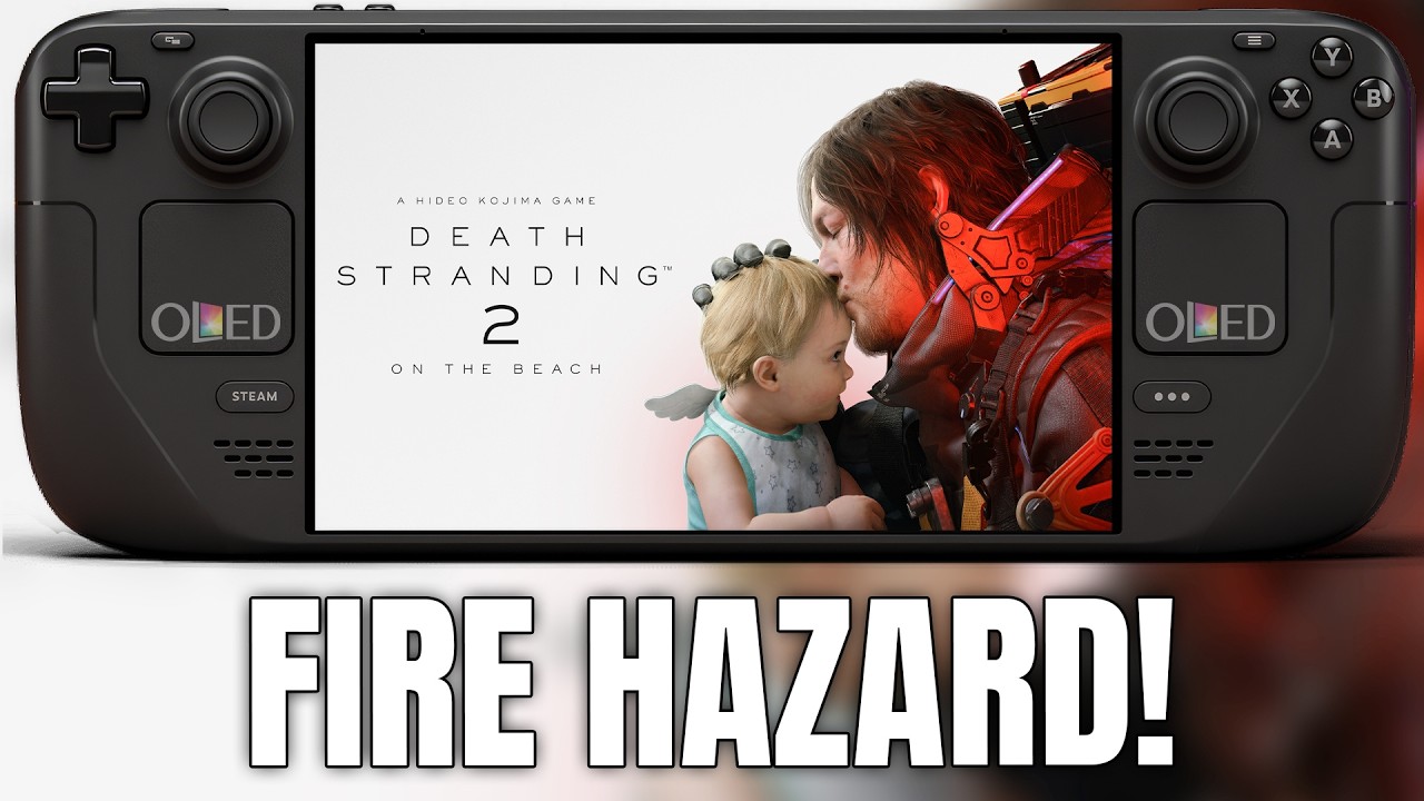 Death Stranding 2 made my Steam Deck BURN... Here's a fire extinguisher