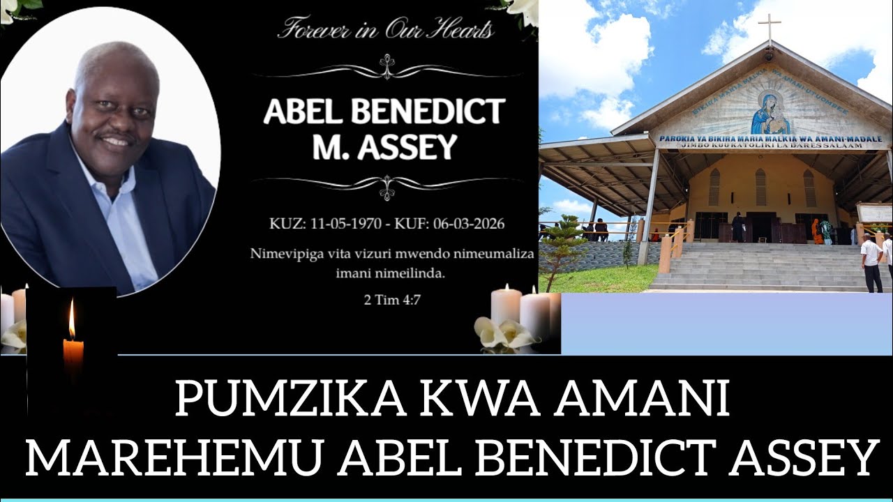 #LIVE || ADHIMISHO MISA TAKATIFU YA KUMUAGA NA KUMWOMBEA MAREHEMU ABEL  ASSEY - MADALE- BAGAMOYO.