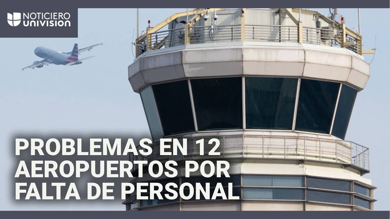 Cierre del gobierno causa problemas en el tr&aacute;fico a&eacute;reo: torre de control estuvo vac&iacute;a varias horas