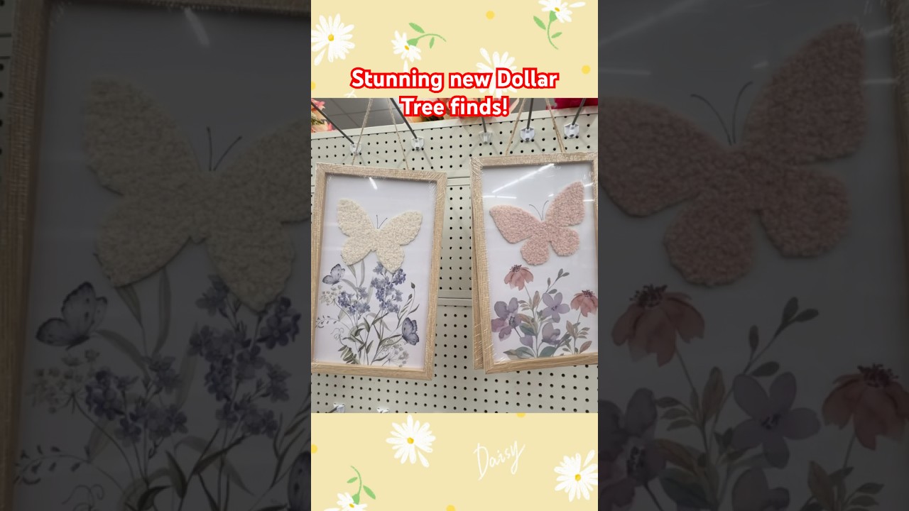 Stunning NEW Dollar Tree finds! 🚨🛒🌺 #dollartree #shopwithme #dollartreefinds
