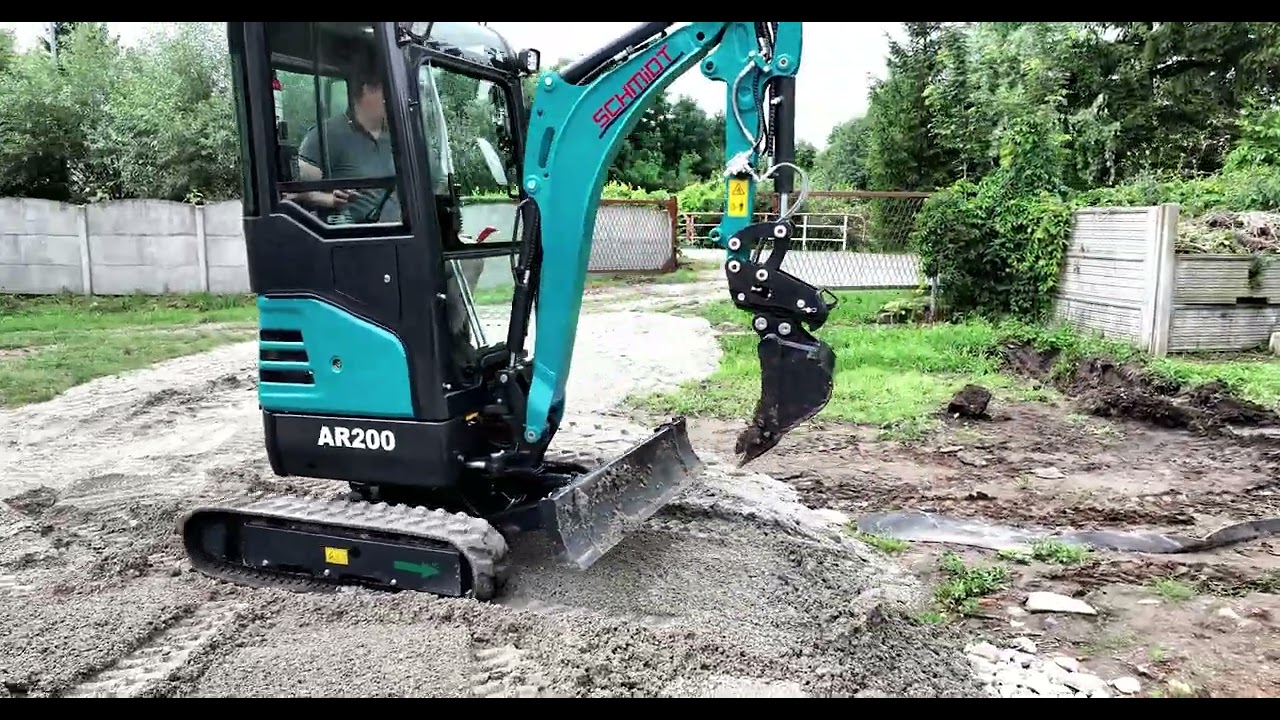 SCHMiDT AR200 - Koparka Gąsienicowa dostawa do klienta.