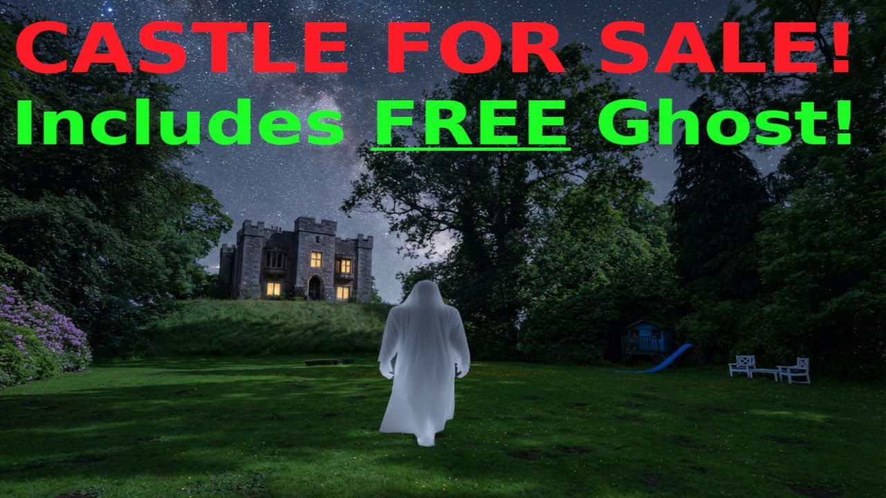 Castle For Sale Includes FREE Ghost!