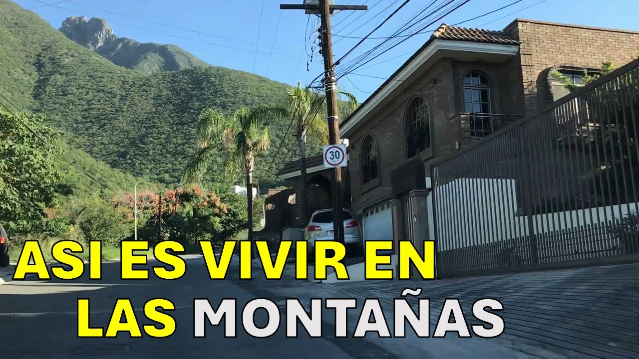 De esta manera viven en las ALTURAS de las MONTAÑAS de Monterrey...