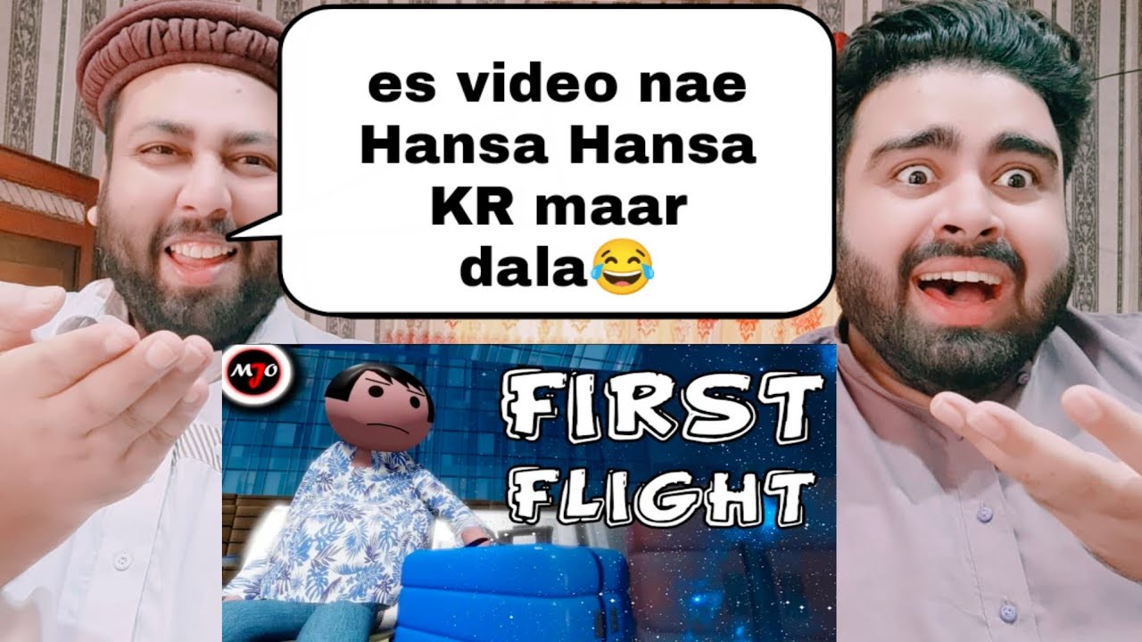 MAKE JOKE OF ||MJO|| - FIRST FLIGHT || By Saurabh Shukla | Pakistani Reaction