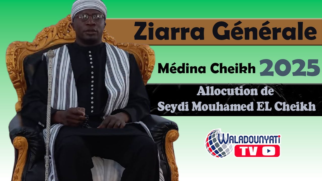 Allocution de Seydi Mouhamed EL Cheikh | Ziarra générale 2025 à Médina Cheikh