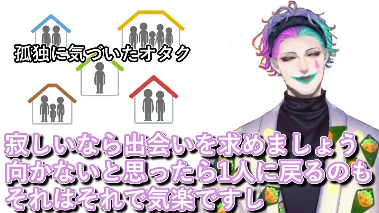 「にじさんじを視聴し始めた事で孤独に気づいてしまった」というお便りに自分は1人が気にならないので苦戦しながらもアドバイスするジョー・力一【#にじさんじ/#りきいち深夜32時/#Vtuber切り抜き】