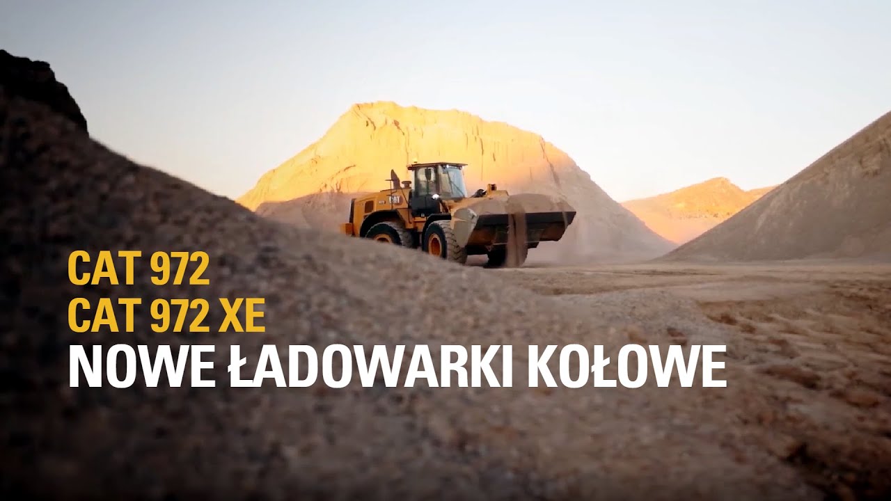 Nowe ładowarki kołowe Cat 972 i Cat 972 XE | Bergerat Monnoyeur