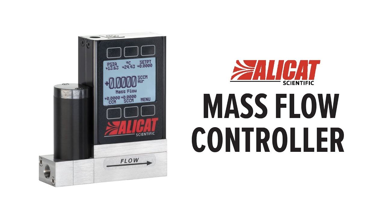 Alicat Mass Flow Controllers