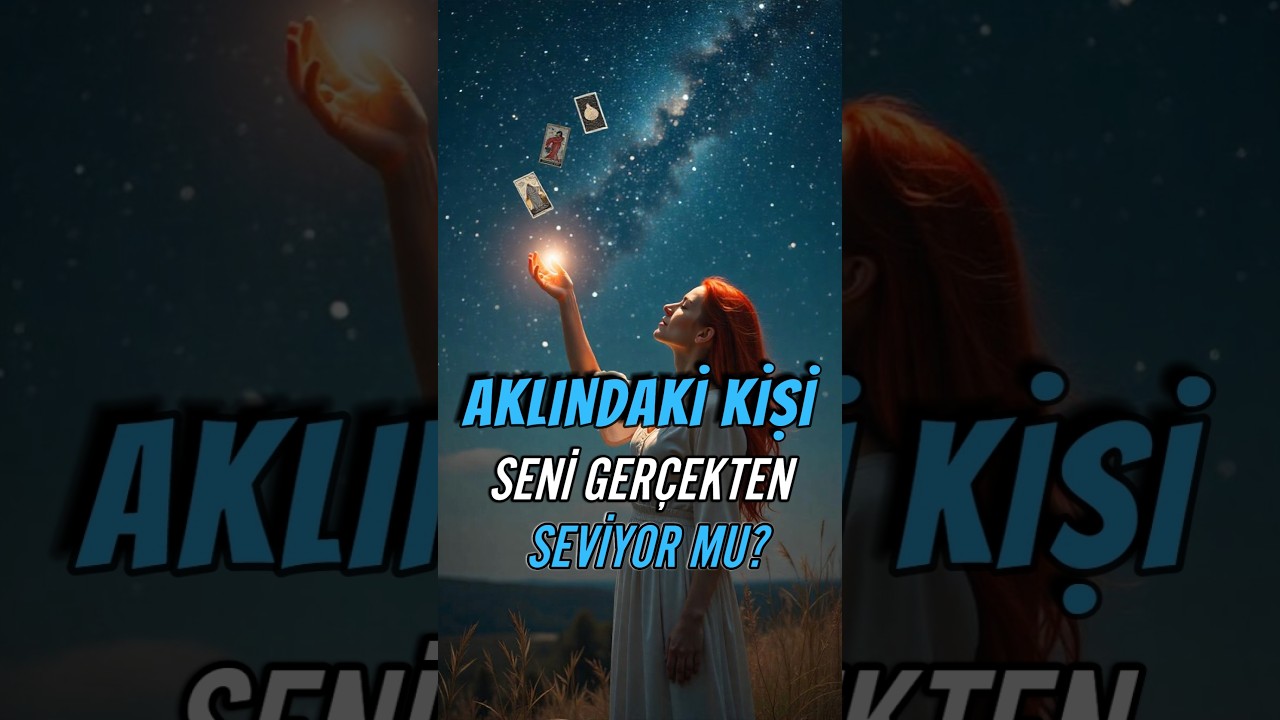 AKLINDAKİ KİŞİ SENİ GER&Ccedil;EKTEN SEVİYOR MU? TAROT AŞK FALI💞 #tarot #aklımdakikişitarot #fyp #keşfet