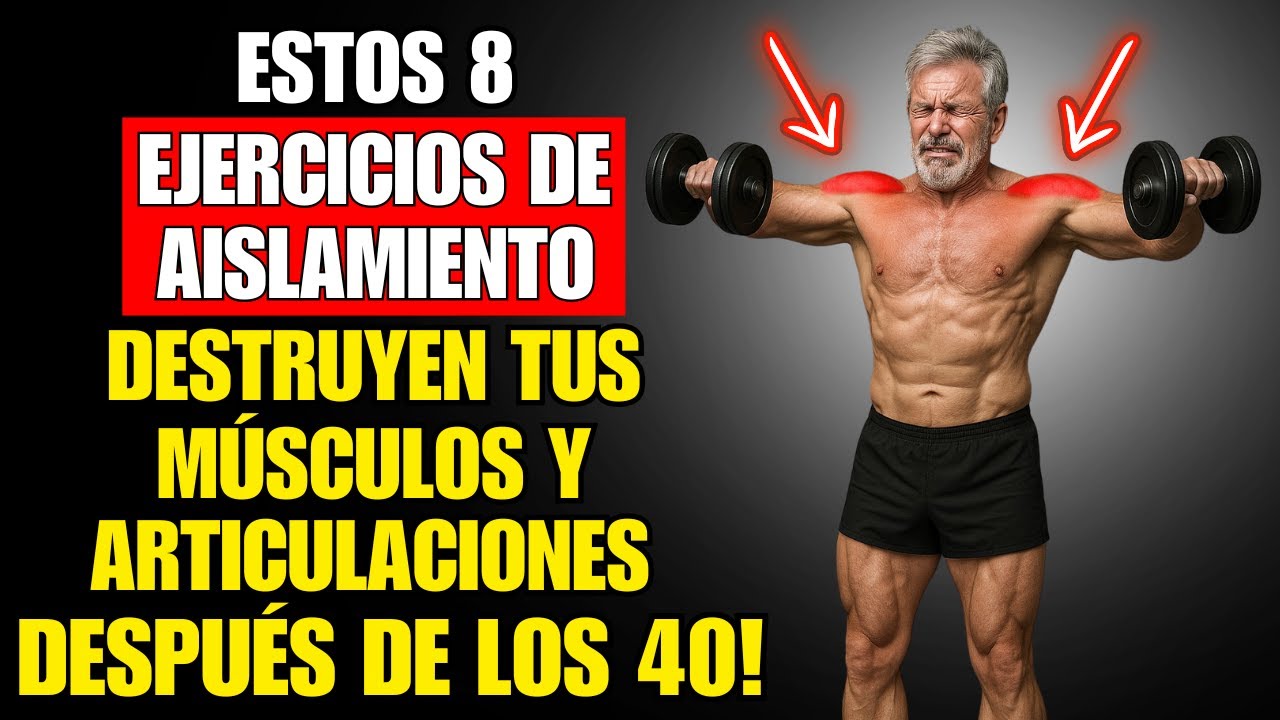 8 EJERCICIOS DE AISLAMIENTO que DEBES DEJAR DE HACER (Hombres Mayores de 40)