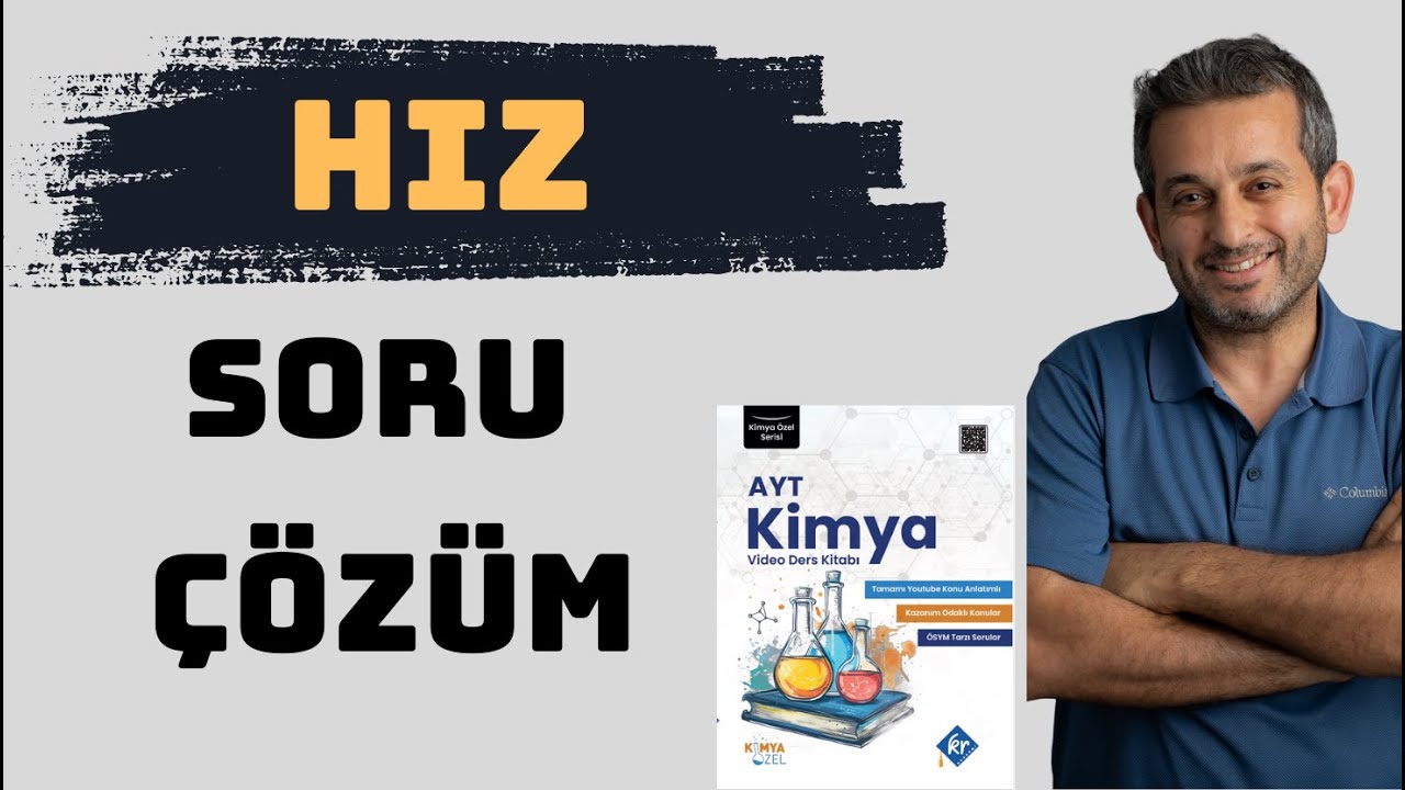 Kimyasal Tepkimelerde Hız | Soru Çözümü