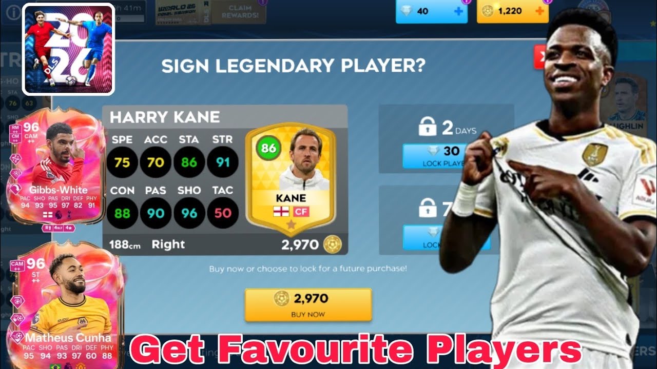 How To Get Any Player You Want in DLS 26 | Get Your Favorite Players in Dream League Soccer 2026