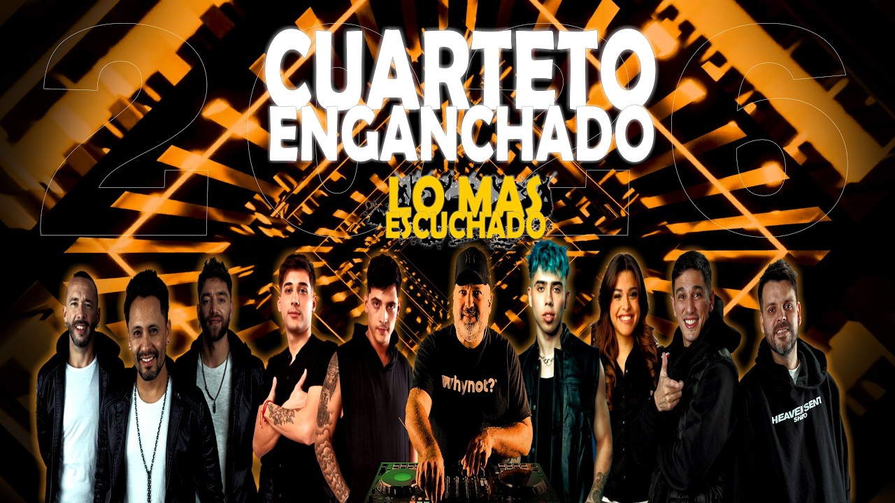 MIX CUARTETO ENGANCHADO | LO MAS ESCUCHADO 🇦🇷 2026 | Luck Ra, La Konga, Q'Lokura | 🎧@DjHernanGolabek