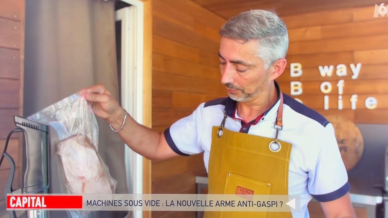 Cuisson sous-vide &agrave; basse temp&eacute;rature - Capital M6