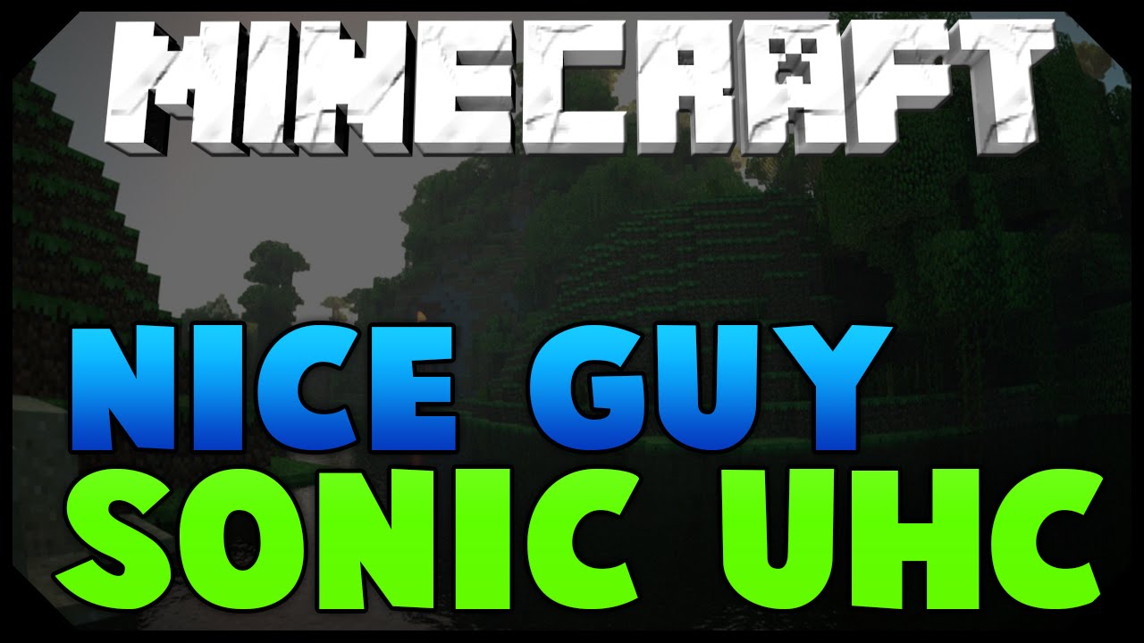 Minecraft: SONIC UHC #3 [BEING A GENTLEMAN!] w/AciDic BliTzz