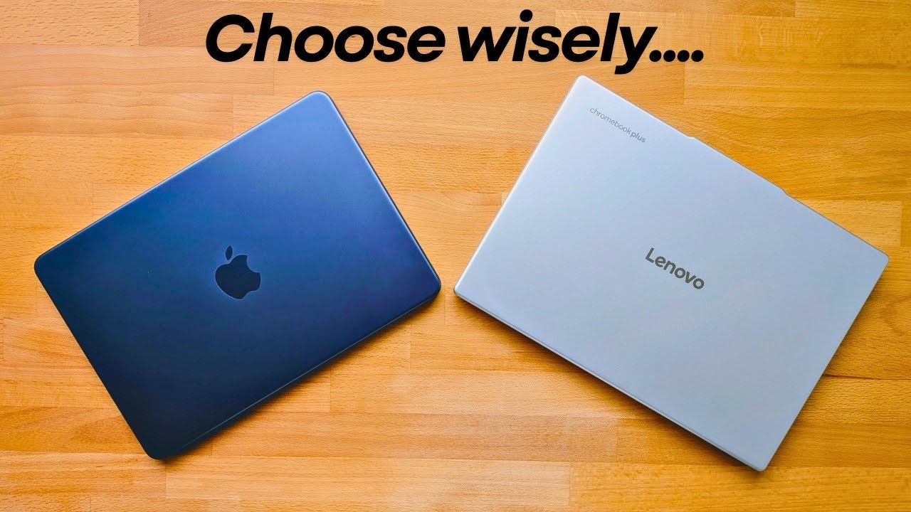 MacBook Neo против Lenovo Chromebook Plus 14