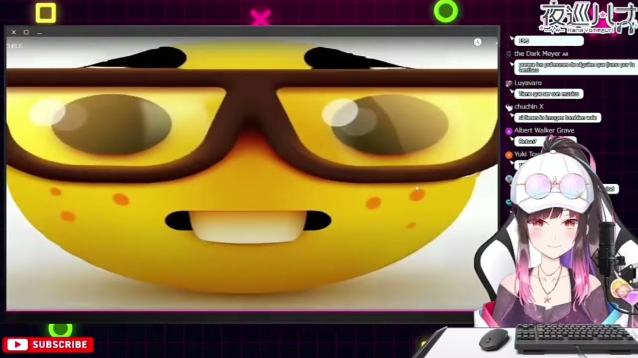 Vtuber Hana Yomeguri reaccionando a Deepvoid de Chile | Memes y shitpost 2022 xdd