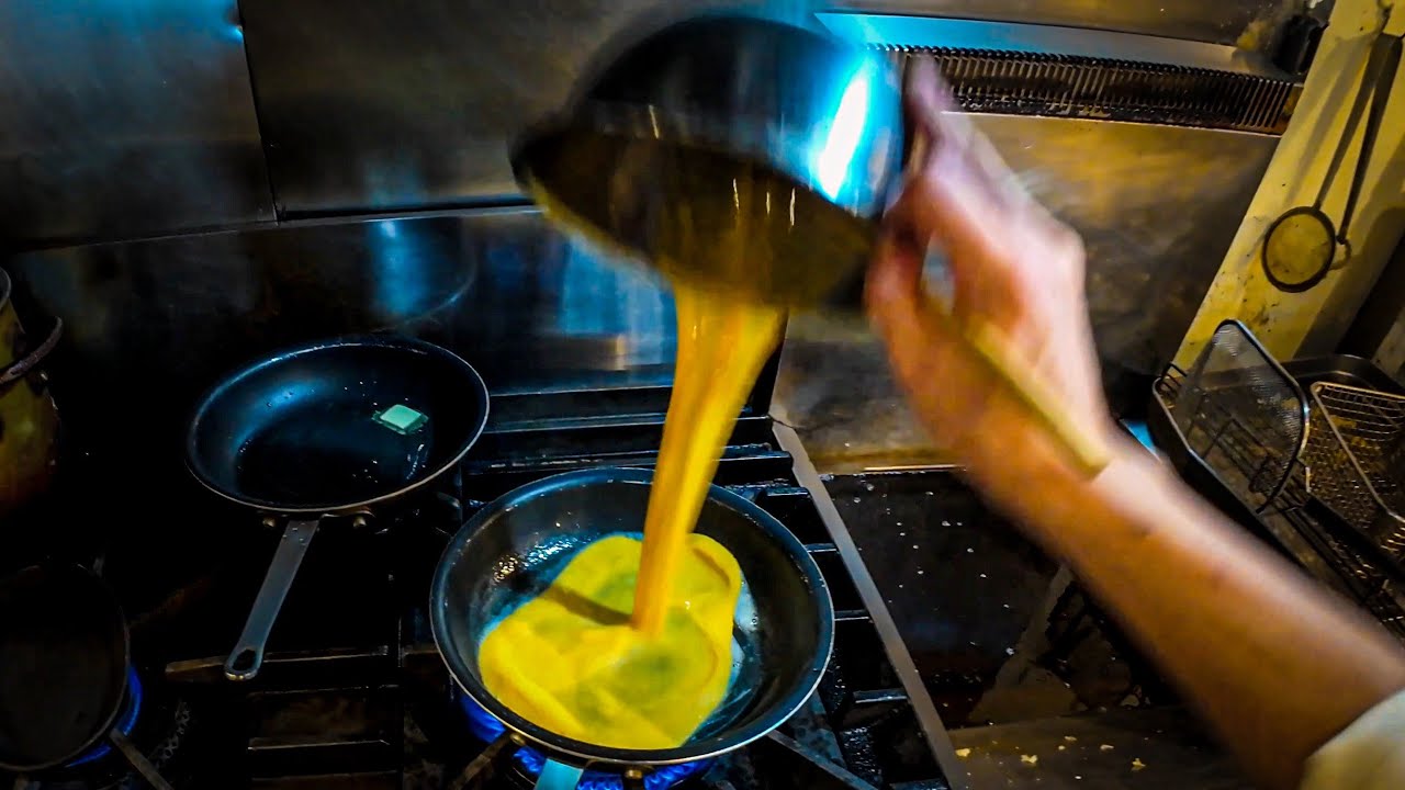POV: Busy Japanese Yoshoku Chef Making Fluffy Omurice and More&hellip;