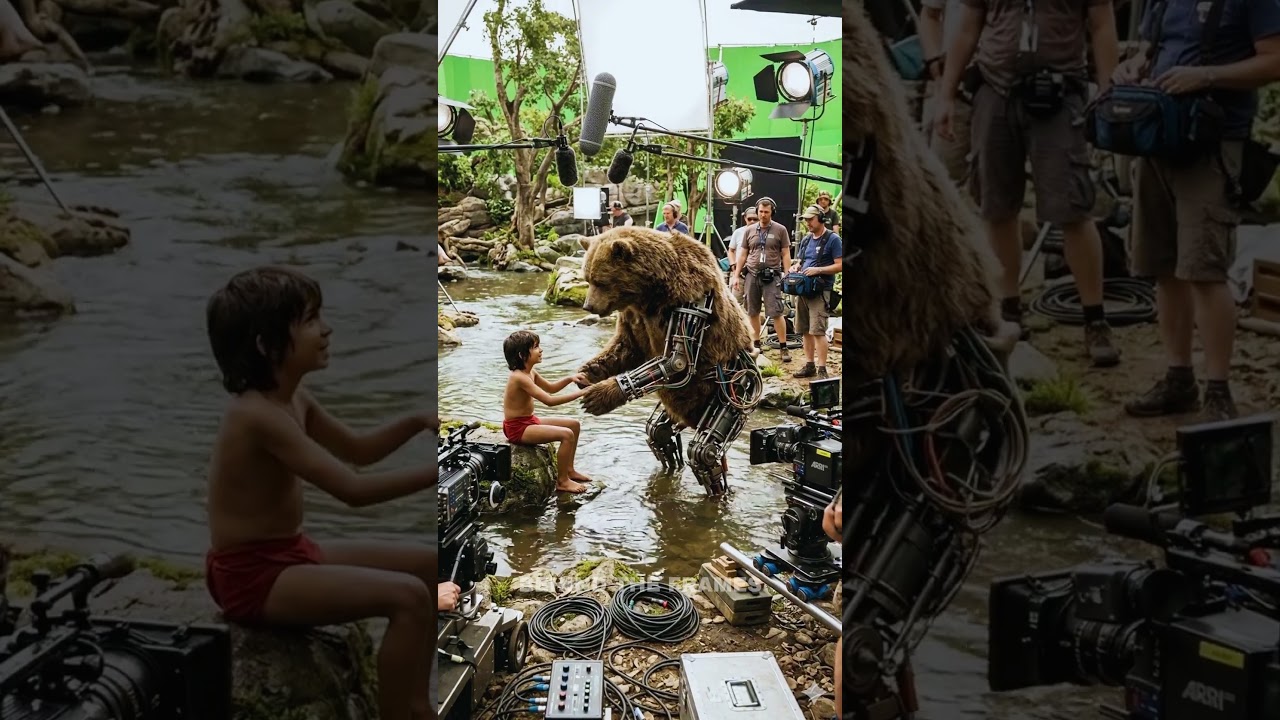 How The Jungle Book Was Actually Made | Behind The Scenes. #TheJungleBook #BehindTheScenes