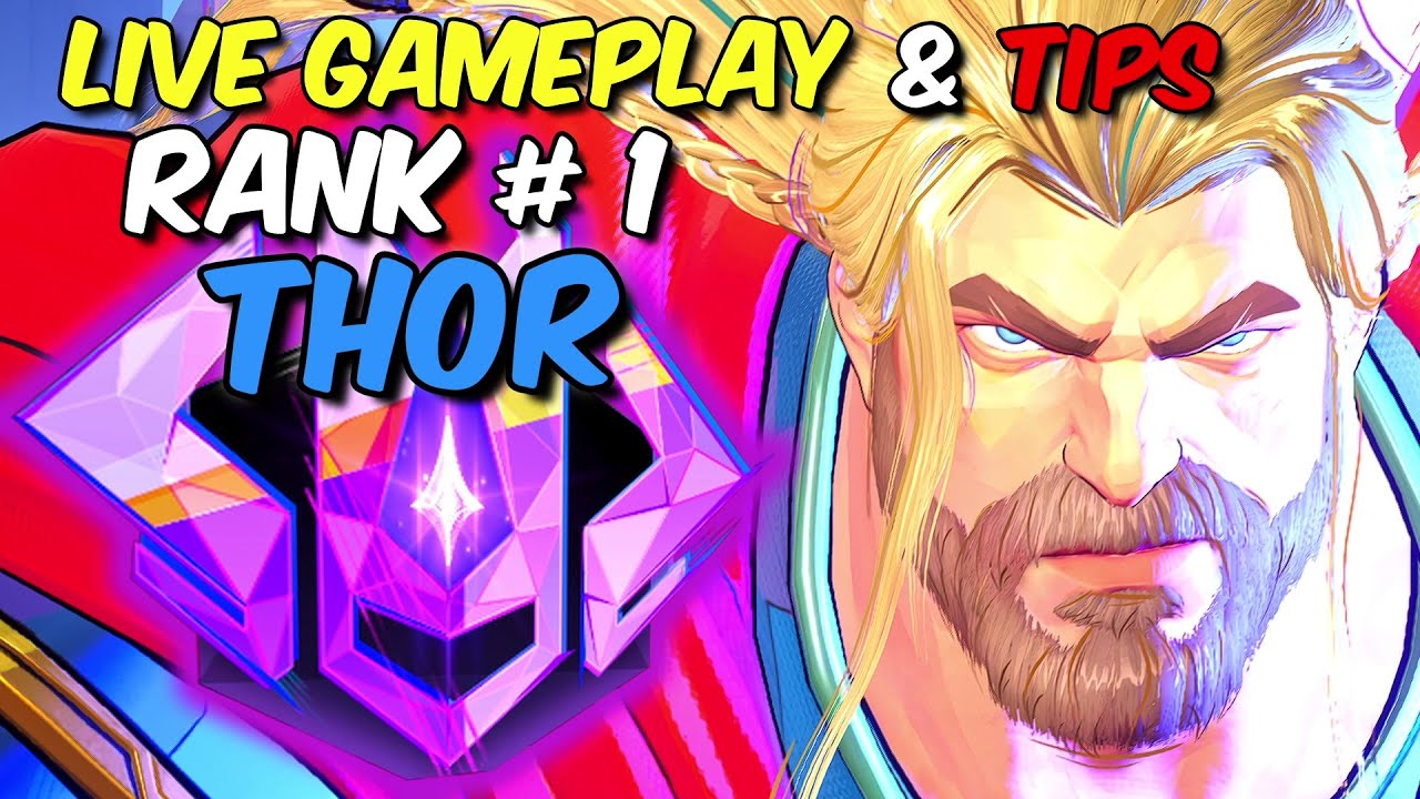 Rank #1 Thor | Grandmaster Gameplay & Tips | Marvel Rivals Ranked