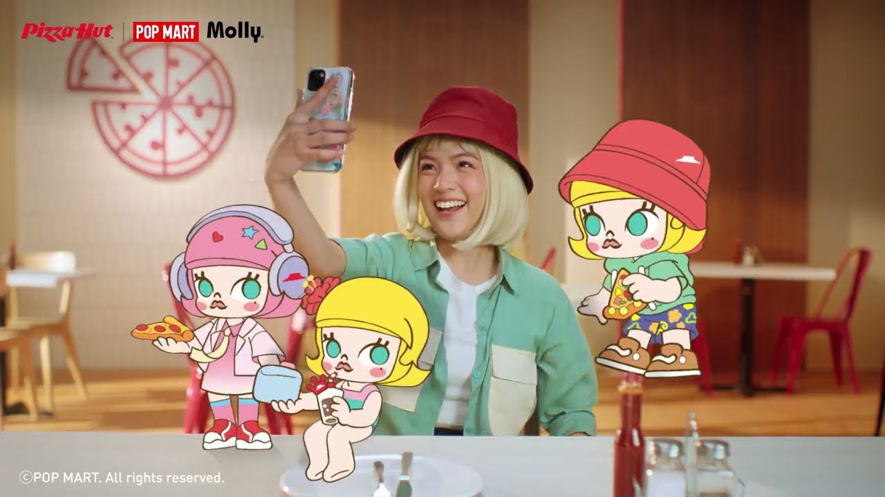 Pizza Hut x POPMART MOLLY Collab
