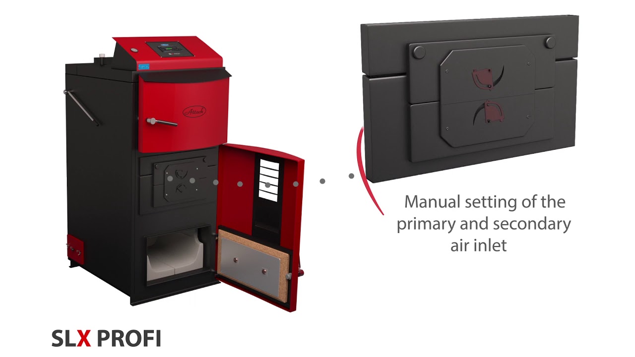 Attack SLX Profi and Lambda wood gasification boilers