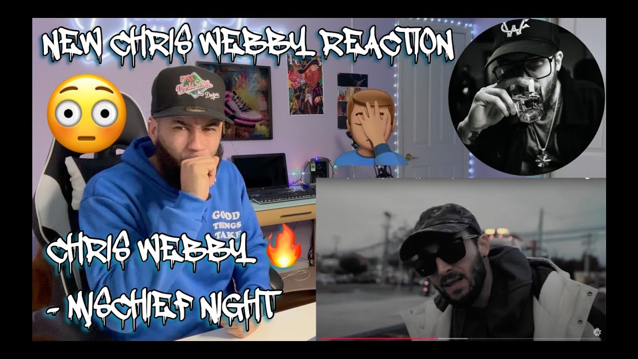 CHRIS WEBBY IS DISSING! | Chris Webby - Mischief Night (Freeverse) {REACTION!!!} #Rap #reaction