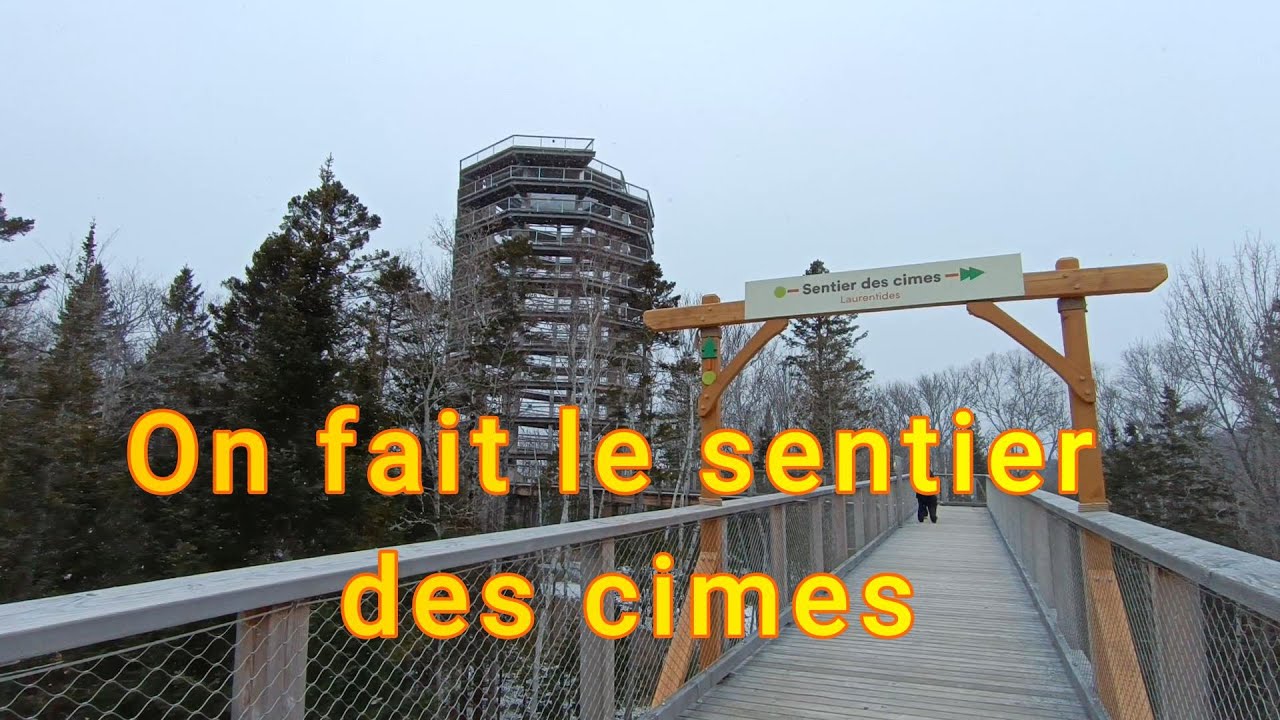 22.On se balade au sentier des cimes . #canada #quebec #voyage #fifthwheel #nouvellevie