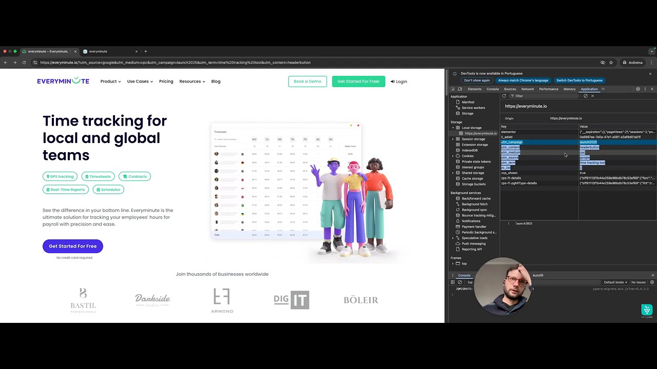 Zoho Bookings and CRM integration -  How to track UTM Parameters