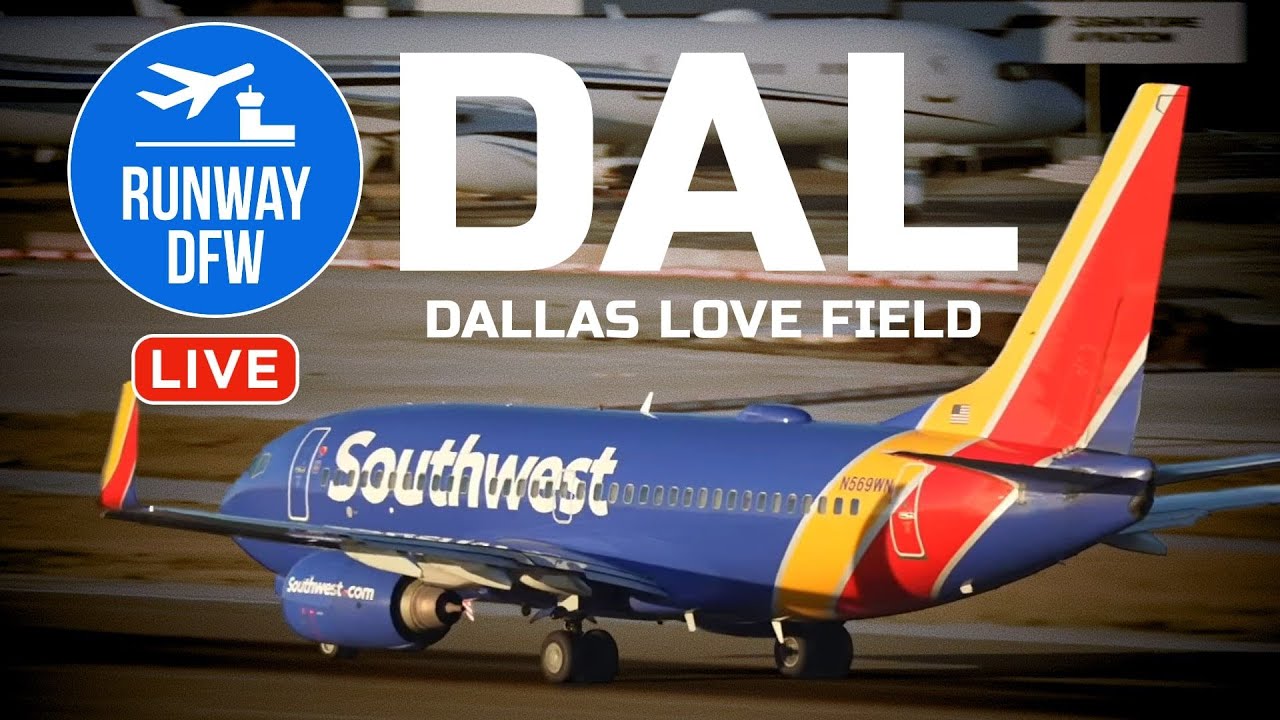 LIVE 🔴 Dallas Love Field plane spotting ❤️ January 10, 2026
