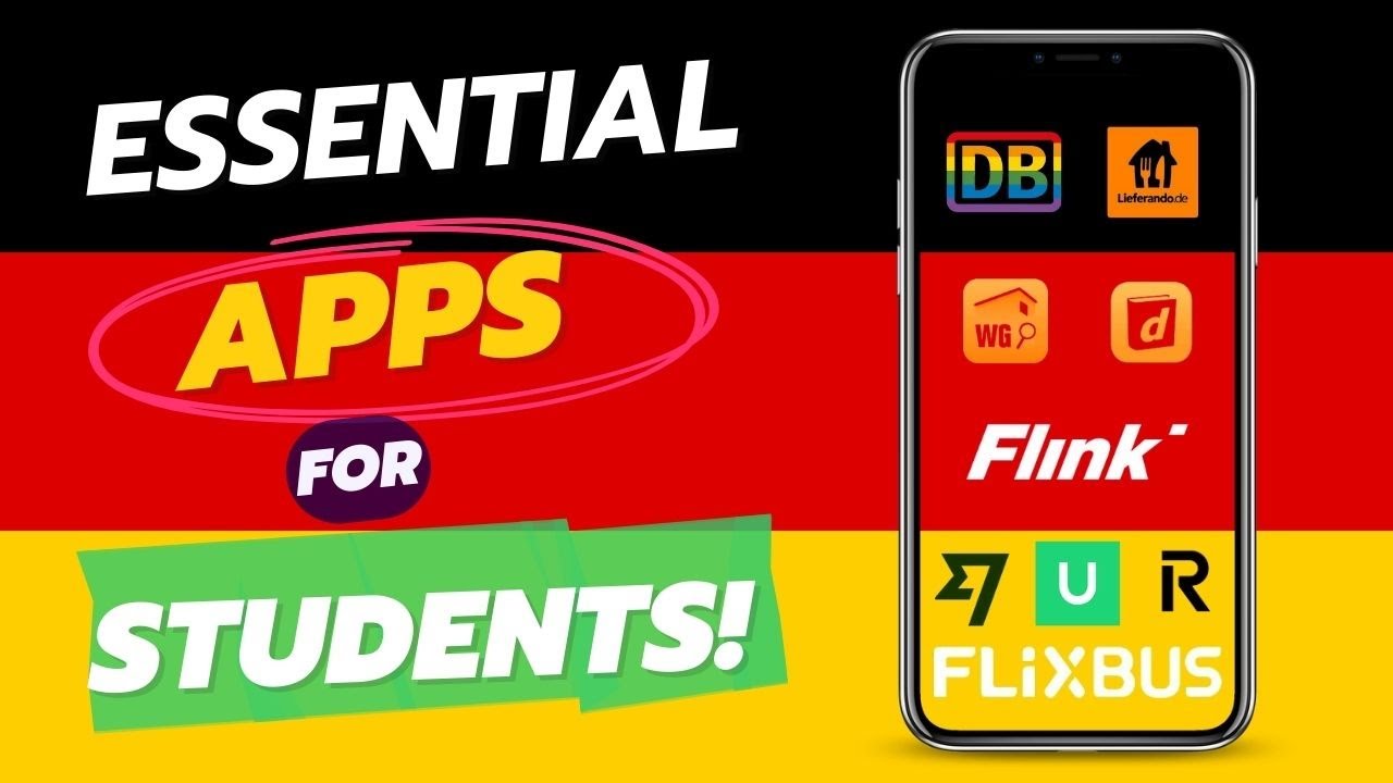 8 MUST-HAVE Apps for Students and Tourists in Germany! 🇩🇪