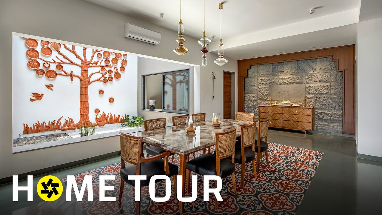 Vatsalya: An Indore Residence Celebrating Indian Art and Culture (House Tour).