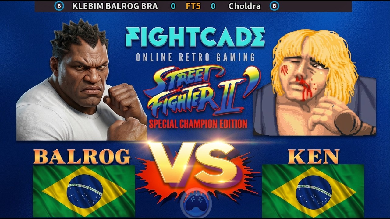 Street Fighter 2'CE KLEBIM BALROG BRA vs Choldra FT5
