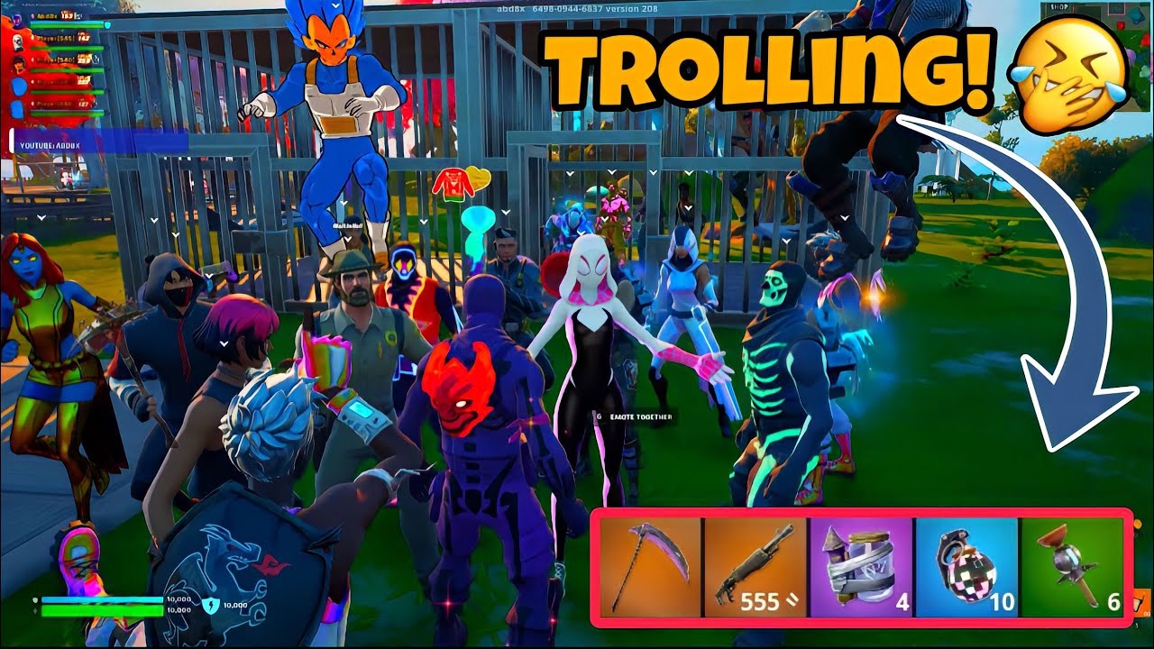 Trolling Fortnite kids in Party Royale #7